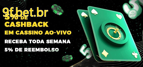 Promoções do cassino ao Vivo 9f.bet.br